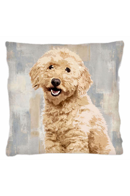 Evcil Hayvanlarımız Serisi Kırlent & Yastık & Kırlent Kılıfı - Köpekler - Poodle