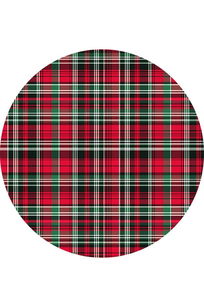 Yılbaşı Çam Ağacı Örtüsü İskoç, Tartan, Ekoseli