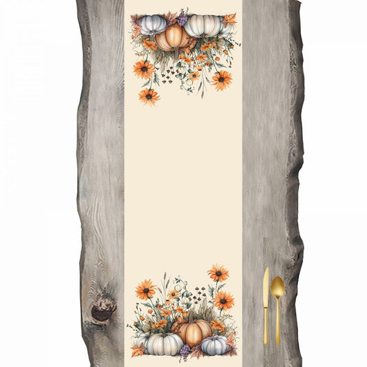 Autumn Series Pumpkins - Pumpkin Runner - 45 x 140 cm