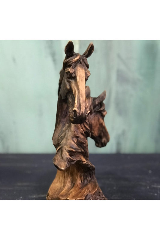 Horses in Love Brown Figurine - Decor