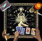 Altar Cloth, Wiccan Supplies, Spiritual Tarot Cloth Astrology Tarot Wall Decor, Sacred Cloth