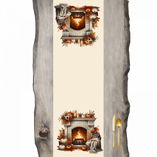 Autumn Series Pumpkins - Pumpkin Runner - 45 x 140 cm