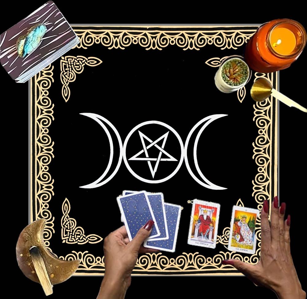 Altar Cloth, Wiccan Supplies, Spiritual Tarot Cloth Astrology Tarot Wall Decor, Sacred Cloth
