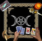 Altar Cloth, Wiccan Supplies, Spiritual Tarot Cloth Astrology Tarot Wall Decor, Sacred Cloth