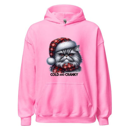 Cats Old and Cranky - Cat Hoodie Hooded Sweatshirt