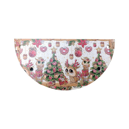 Half Moon Shaped Presentation, Tray - New Year, Christmas, Special Event, Presentation