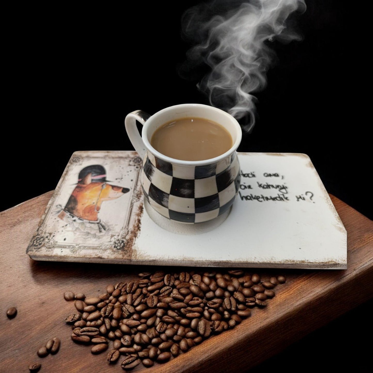 Our Paw-Padded Friends Coffee &amp; Tea Presentation - Wooden Presentation