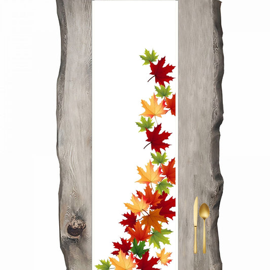 Autumn Plane Tree Leaves Runner