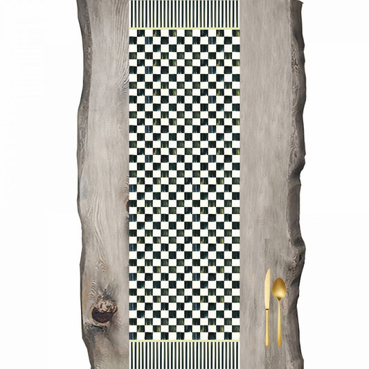 Mac Checkers and Stripes Runner