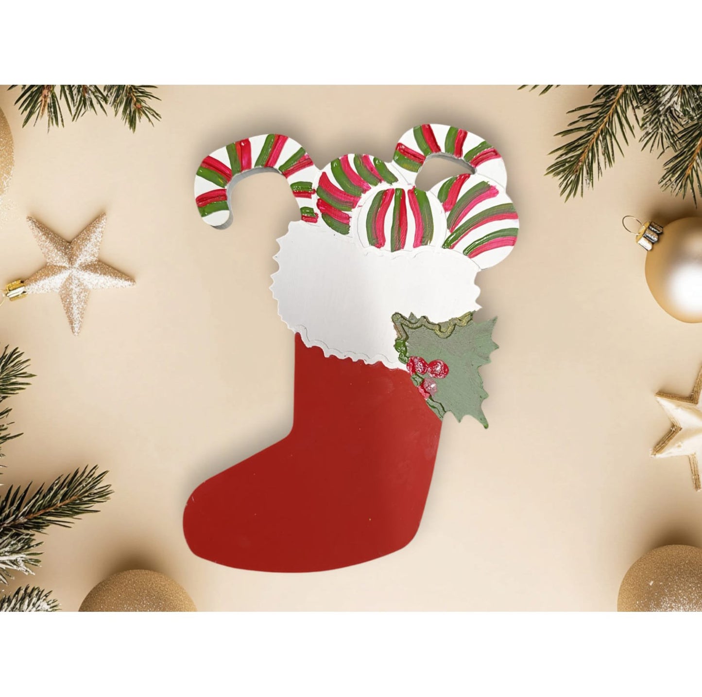 Christmas Stocking Shaped Presentation - New Year, Christmas, Special Event, Presentation